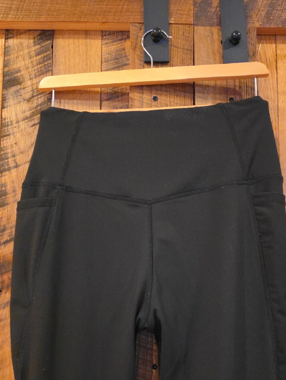 128p A Rare Bird Black Ruffle Flare Pants  Statement Bootcut - Picture 6 of 9